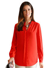 Bluse AMY VERMONT rot