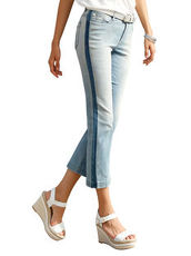 Cropped Jeans Ascari blue bleached